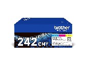 Brother Toner TN-242CMY Multipack Farbe bis zu 1.400 Seiten nach ISO/IEC 19798